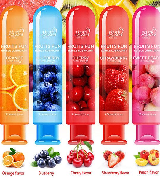 Gel bôi trơn trái cây Fruits Fun 80ml